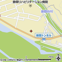 ファミリーマート静岡新間店周辺の地図