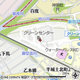 愛知県刈谷市半城土町東田周辺の地図