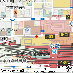 串の坊 京都駅店周辺の地図