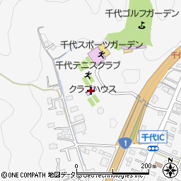 千代テニスクラブ周辺の地図