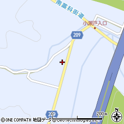 静岡県静岡市葵区小瀬戸1097-2周辺の地図