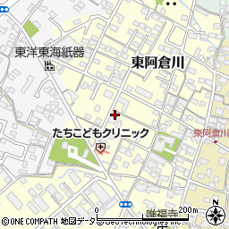 三重県四日市市東阿倉川509周辺の地図