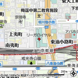 京都堀川ライオンズクラブ周辺の地図