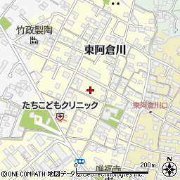 三重県四日市市東阿倉川375-11周辺の地図