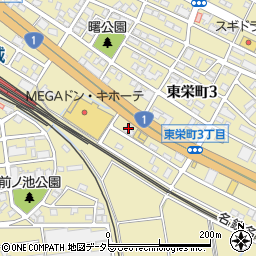鍋清株式会社三河支店周辺の地図