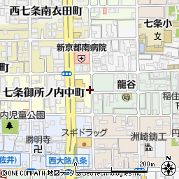 京都府京都市下京区七条御所ノ内中町62周辺の地図