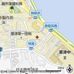 滋賀県大津市御殿浜16周辺の地図