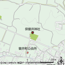 保曽井神社周辺の地図