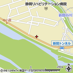 静岡県静岡市葵区新間102周辺の地図