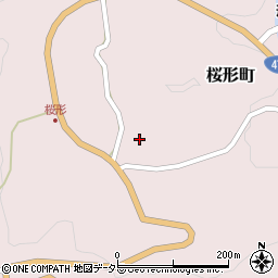 愛知県岡崎市桜形町松根周辺の地図