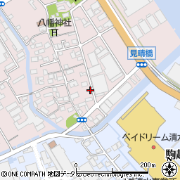 静岡県静岡市清水区宮加三572-2周辺の地図