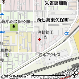 京都府京都市下京区梅小路東町59-1周辺の地図