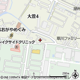 Ａ高島市・金庫のトラブル対応　２４Ｘ３６５安心受付センター周辺の地図