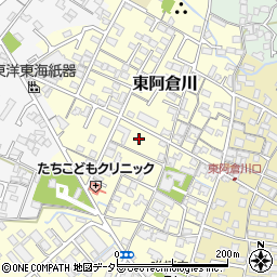 三重県四日市市東阿倉川375-6周辺の地図