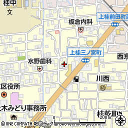 京都府京都市西京区上桂三ノ宮町37-6周辺の地図