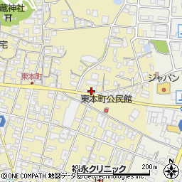 兵庫県西脇市西脇526周辺の地図