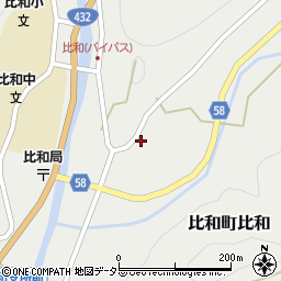 広島県庄原市比和町比和618周辺の地図