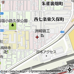 京都府京都市下京区梅小路東町59-2周辺の地図