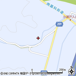 静岡県静岡市葵区小瀬戸1120周辺の地図