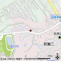 静岡県静岡市清水区宮加三173-16周辺の地図