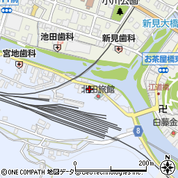 本田表具店周辺の地図