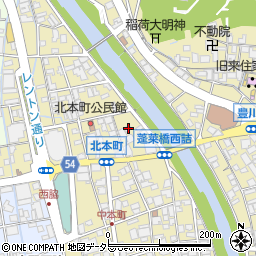 兵庫県西脇市西脇965-2周辺の地図