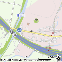兵庫県姫路市安富町三森7周辺の地図