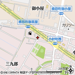 セブンイレブン岡崎小針町店周辺の地図