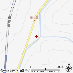 兵庫県たつの市新宮町奥小屋281周辺の地図