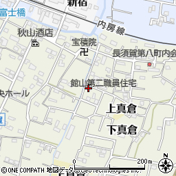 押田荘周辺の地図