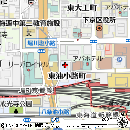 Kurasu Kyoto周辺の地図