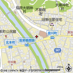 兵庫県西脇市西脇326-8周辺の地図
