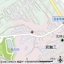 静岡県静岡市清水区宮加三173周辺の地図