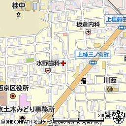 しゃぼん桂五条店周辺の地図