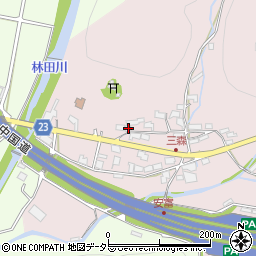 兵庫県姫路市安富町三森26周辺の地図