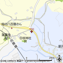 宇田周辺の地図