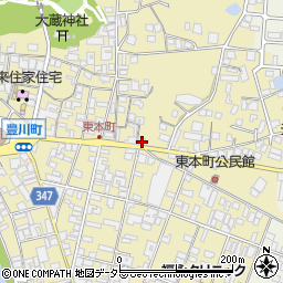 兵庫県西脇市西脇462周辺の地図