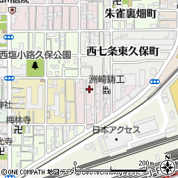 京都府京都市下京区梅小路東町41-6周辺の地図