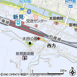 岡山県新見市西方417-3周辺の地図