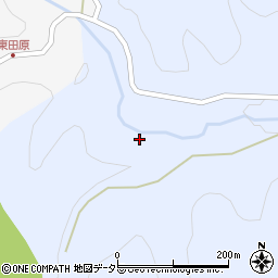 愛知県新城市作手岩波丸渕周辺の地図