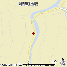 静岡県藤枝市岡部町玉取1583周辺の地図