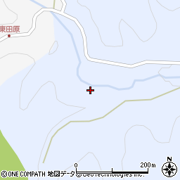 愛知県新城市作手岩波（丸渕）周辺の地図