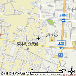東本町駐車スペース周辺の地図