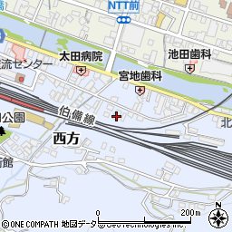 岡山県新見市西方57周辺の地図