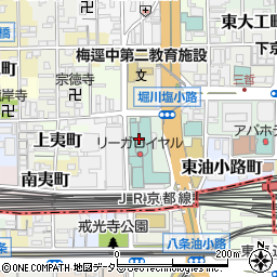 リーガロイヤルホテル京都　春秋の間周辺の地図