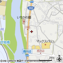 兵庫県神崎郡市川町西川辺466周辺の地図