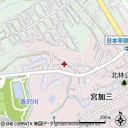 静岡県静岡市清水区宮加三173-14周辺の地図