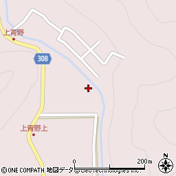 兵庫県三田市上青野40周辺の地図