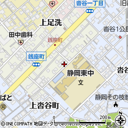 静岡県静岡市葵区銭座町42周辺の地図