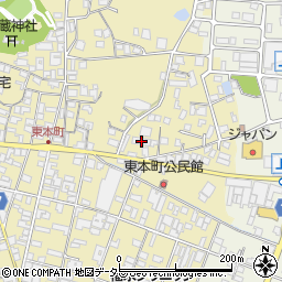 兵庫県西脇市西脇576周辺の地図